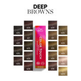 Wella Color Touch Deep Browns 6/77 Rubio Oscuro Castaño Intenso 60ml - coloración semipermanente sin amoniaco