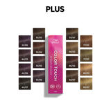 Wella Color Touch Plus 55/03 Marrón Claro Intenso Natural Dorado 60ml - coloración demipermanente