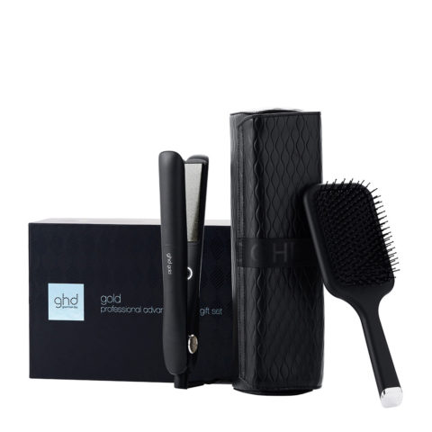 Ghd Gift Set Gold - plancha y  paddle brush