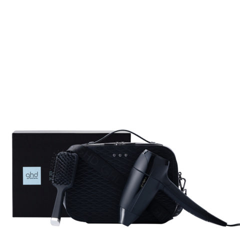 Ghd Flight+ Gift Set Xmas - secador de pelo de viaje y mini paddle brush