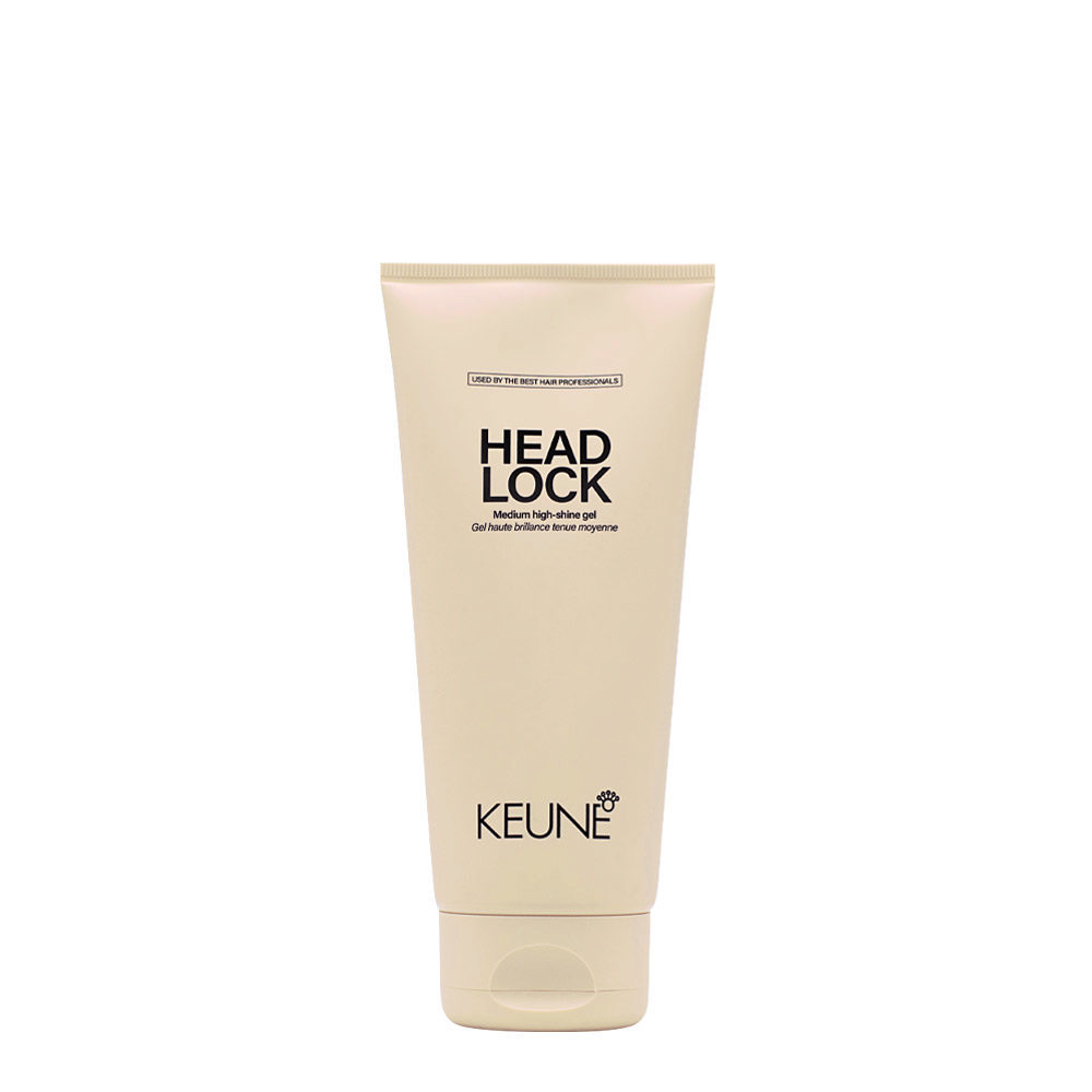 Keune Style Texture Head Lock Medium High-Shine Gel 200ml - gel fijación media