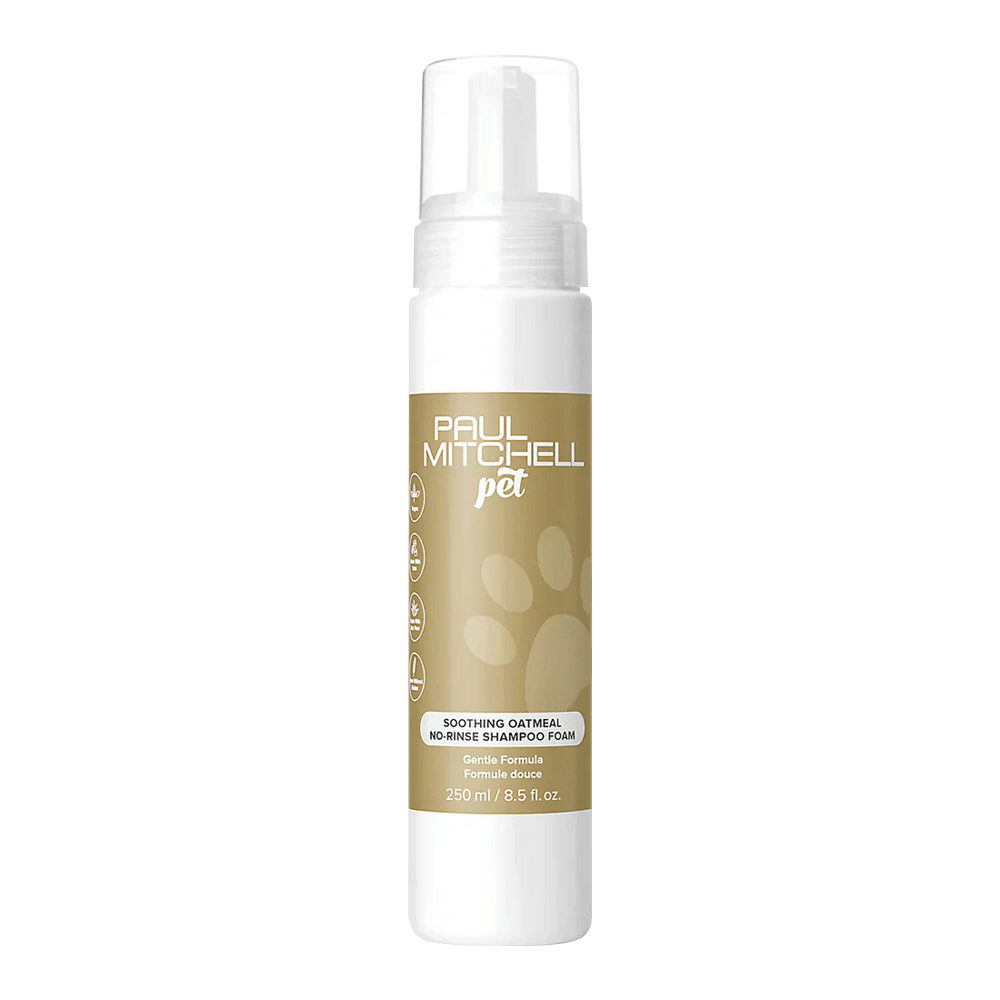 Paul Mitchell Pet Soothing Oatmeal No-Rinse Shampoo Foam 250ml - champú en mousse calmante