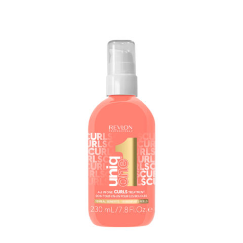 Uniq One All In One Curls Treatment 230ml - tratamiento para cabello rizado y ondulado