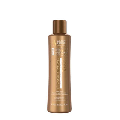 Brasil Cacau Anti Frizz Shampoo 300ml - champú de mantenimiento post queratina