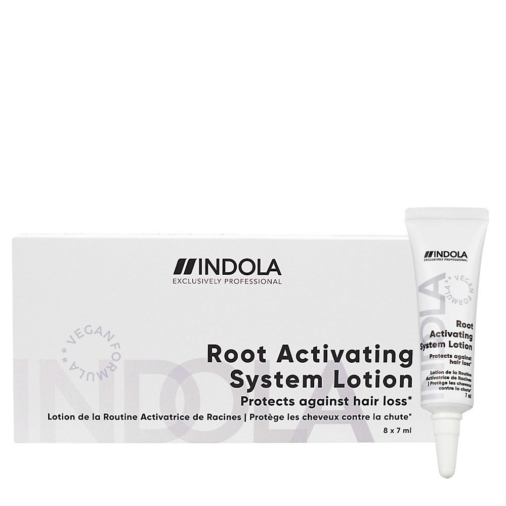 Indola Root Activating System Lotion 8x7ml - loción anticaída