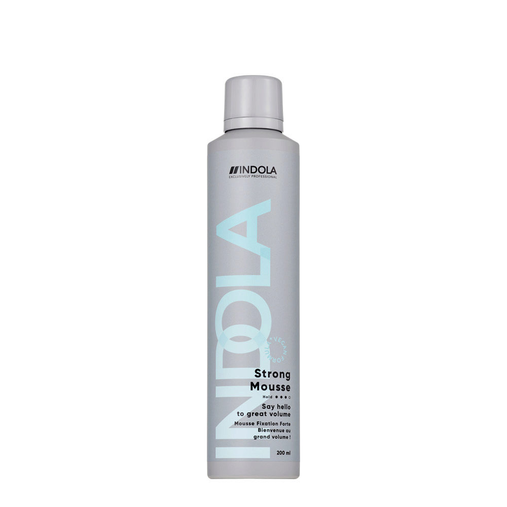 Indola Strong Mousse 200ml - mousse fijación fuerte