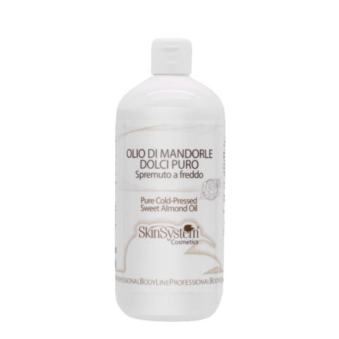 SkinSystem Pure Cold Pressed Sweet Almond Oil 500ml - aceite puro de almendras dulces sin perfume