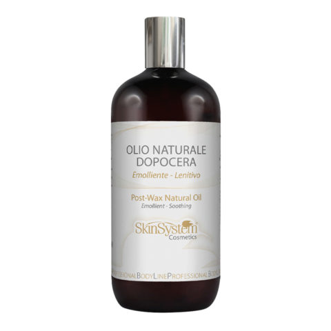 SkinSystem Post-Wax Natural Oil 500ml - aceite natural emoliente calmante post depilación