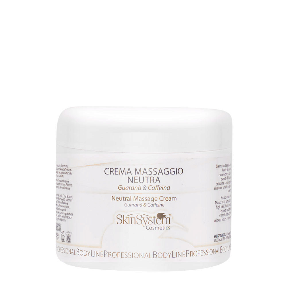 SkinSystem Neutral Massage Cream 500ml - crema de masaje neutra