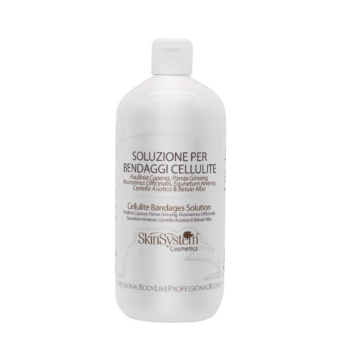 SkinSystem Cellulite Bandages Solution 500ml - solución para envolturas celulitis
