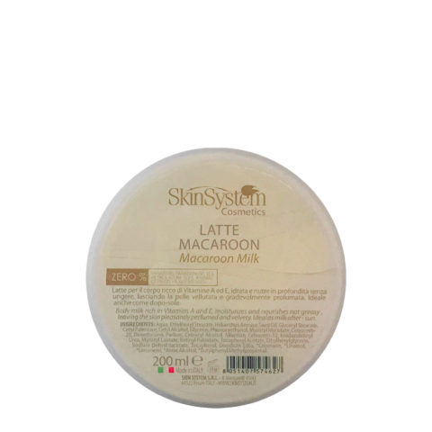 SkinSystem Macaroon Milk 200ml - leche macarrón