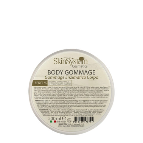 SkinSystem Body Gommage Enzimatico Corpo 200ml - exfoliante enzimático