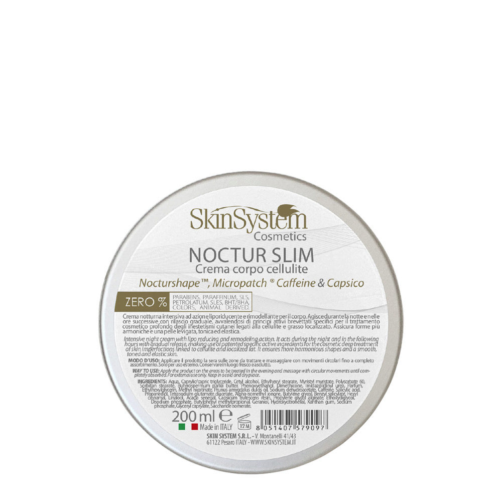 SkinSystem Noctur Slim 200ml - crema de noche anti celulitis
