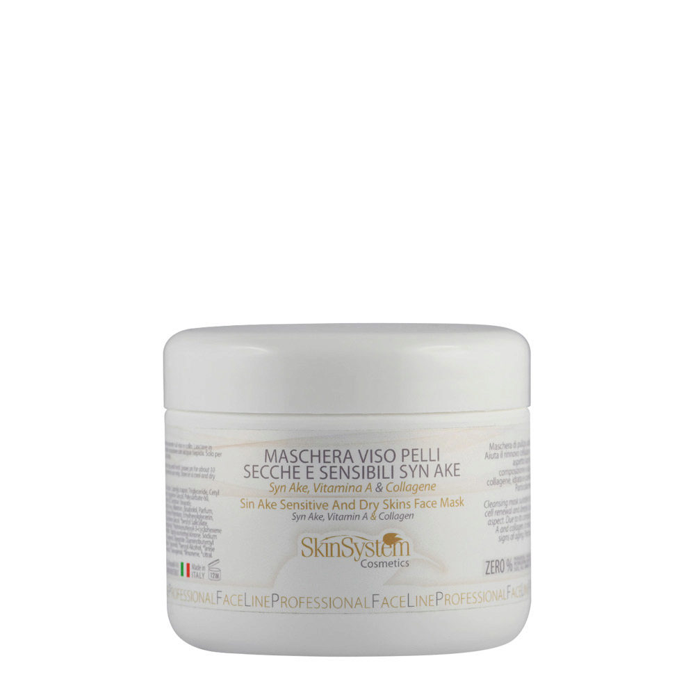 SkinSystem Sin Ake Sensitive and Dry Skins Face Mask 250ml - mascarilla para piel seca y sensible