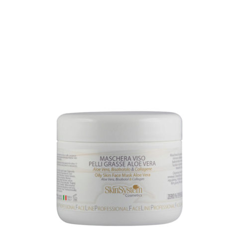 SkinSystem Oily Skin Face Mask Aloe Vera 250ml - mascarilla piel grasa