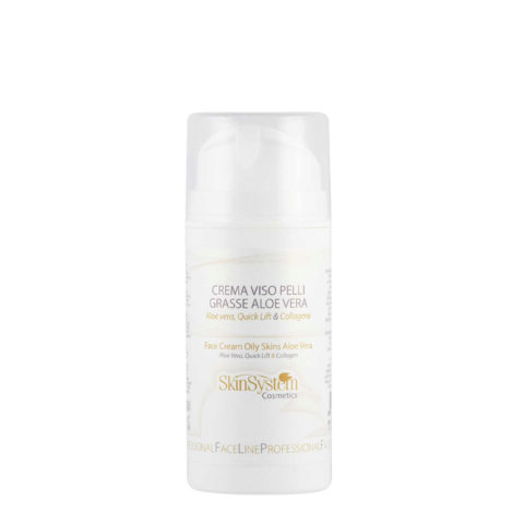 SkinSystem Face Cream Oily Skins Aloe Vera 100ml - crema facial para piel grasa
