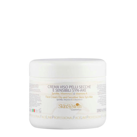 SkinSystem Face Cream Dry and Sensitive Skins Syn-Ake 250ml - crema antiedad  pieles sensibles