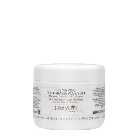 SkinSystem Face Cream Oily Skins Aloe Vera 100ml - crema facial aloe vera