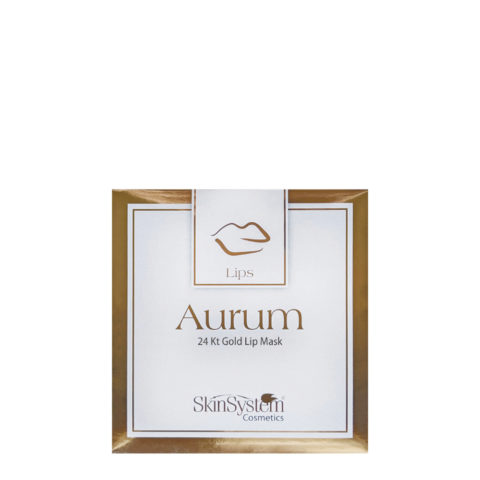 SkinSystem Aurumu 24Kt Gold Lip Mask - tratamiento labios con oro cosmético