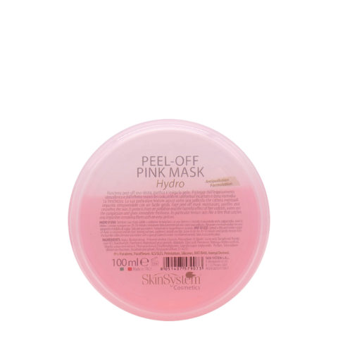 SkinSystem Peel Off Pink Mask Hydro 100ml - mascarilla exfoliante purificante