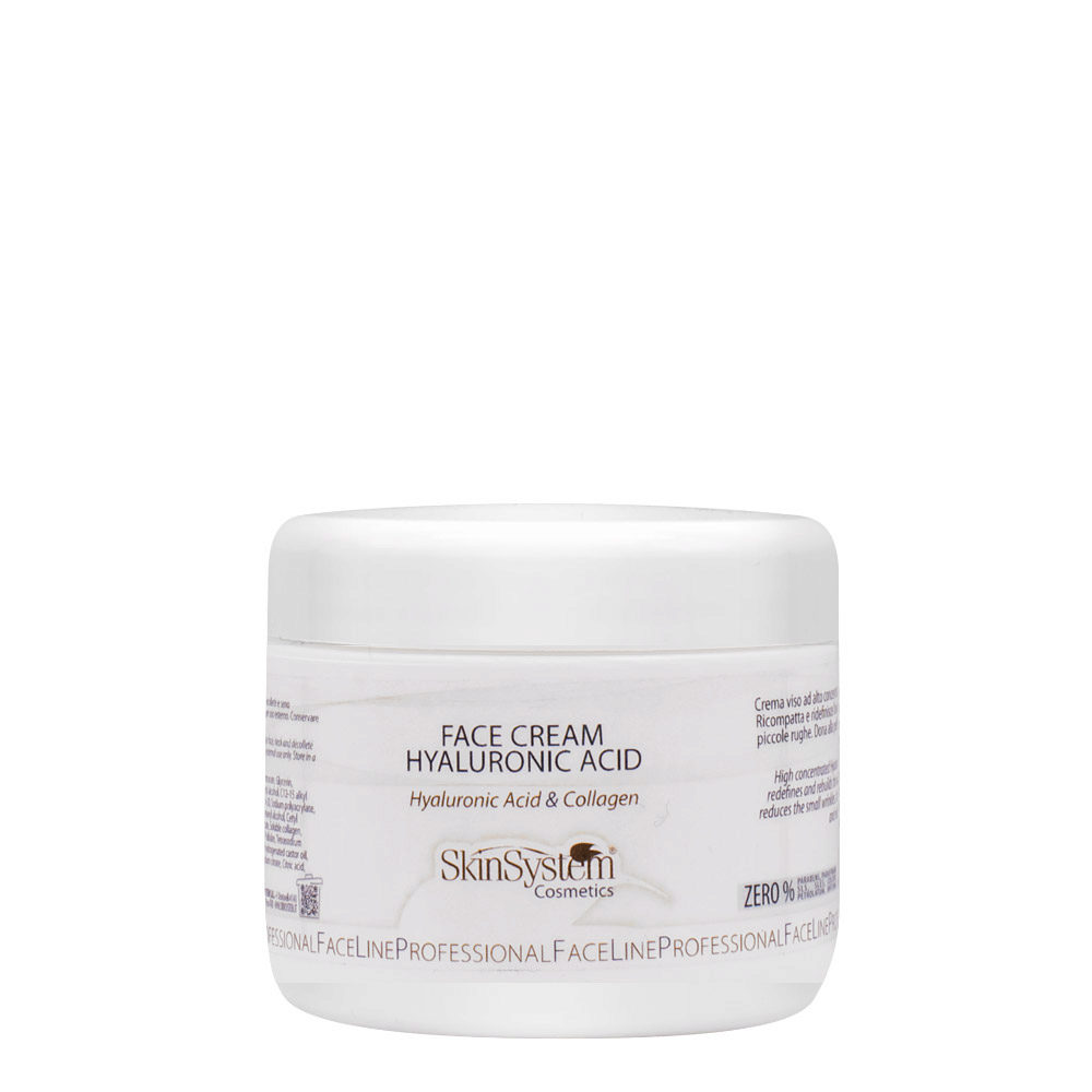 SkinSystem Face Cream Hyaluronic Acid 250ml - crema facial con ácido hialurónico