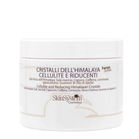 SkinSystem Cellulite and Reducing Himalaya Crystals 500ml - exfoliante  multifuncional
