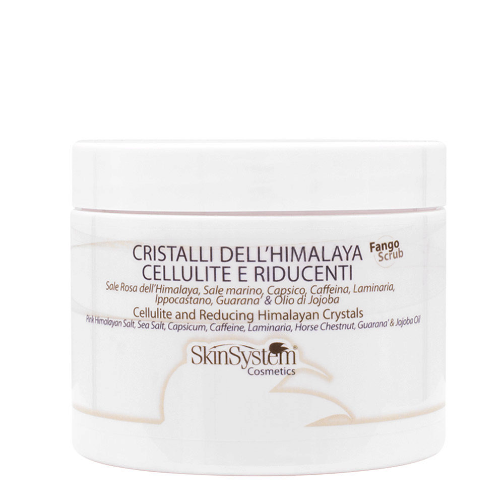 SkinSystem Cellulite and Reducing Himalaya Crystals 500ml - exfoliante  multifuncional