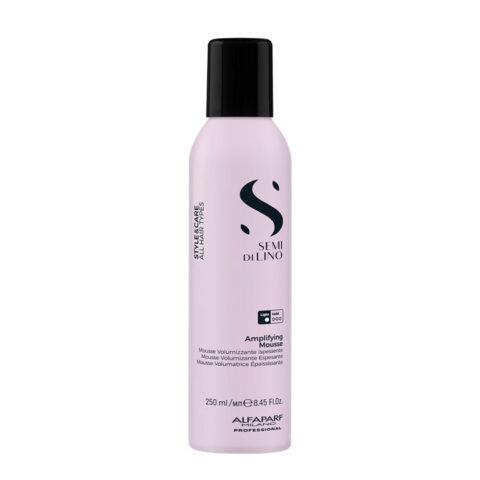 Semi Di Lino Style&Care Amplifying Mousse 250ml - mousse fijación ligera para cabello fino