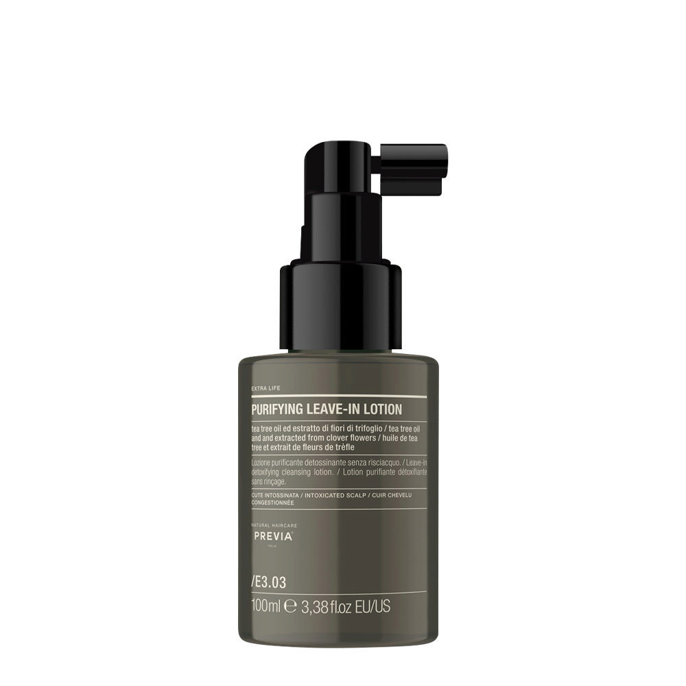 Previa ExtraLife Purifying Leave-in Lotion 100ml - loción purificante y desintoxicante sin aclarado