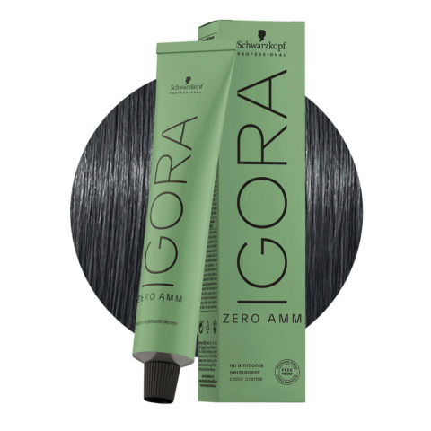 Schwarzkopf Igora Zero Amm 7-21 Rubio Medio Ceniza Cendrè 60ml - coloración permanente