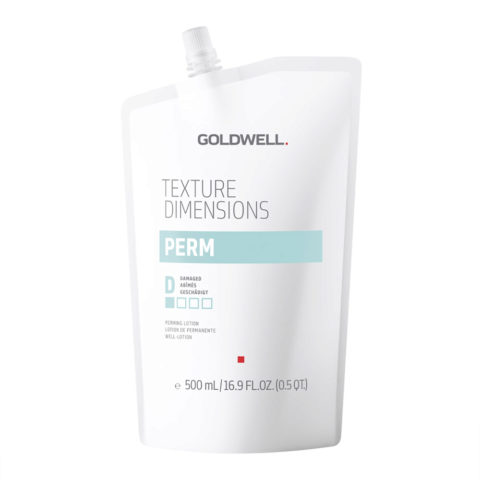 Texture Dimensions Perm D Damaged 500ml - loción permanente para cabello dañado