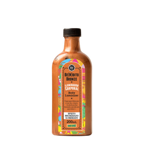 Be(M)dito Bronze Iluminador Corporal 200ml - iluminador cuerpo efecto bronceador
