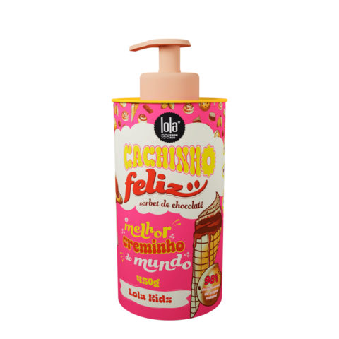 Cacinho Feliz Sorbet de Chocolate 450gr - crema definición de rizos para niños