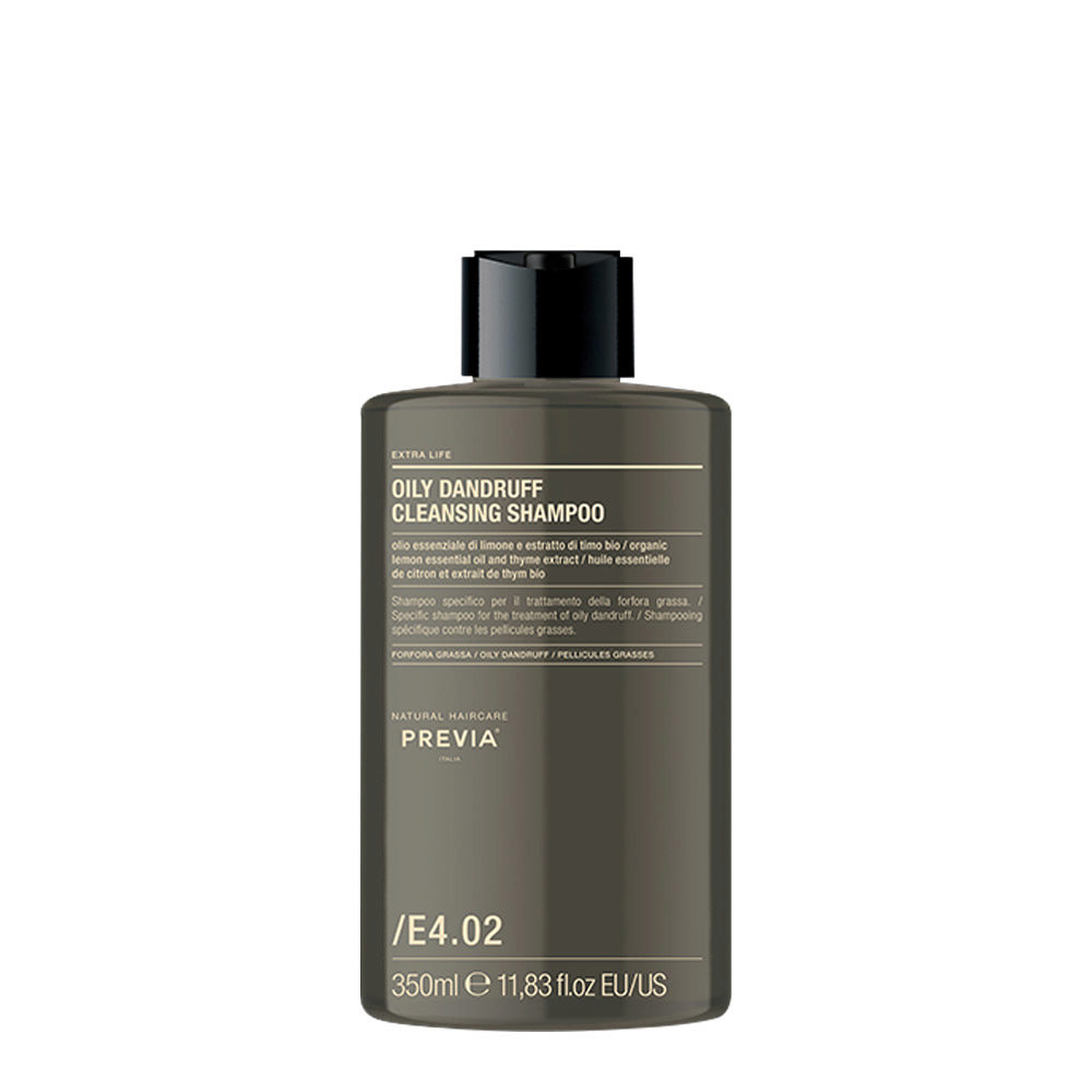 Previa ExtraLife Oily Dandruff Cleasing Shampoo 350ml - champú caspa grasa