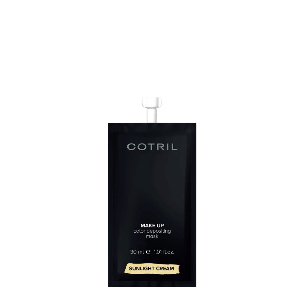 Cotril Make-Up Color Depositing Mask Sunlight Cream 30ml - mascarilla con color acondicionadora