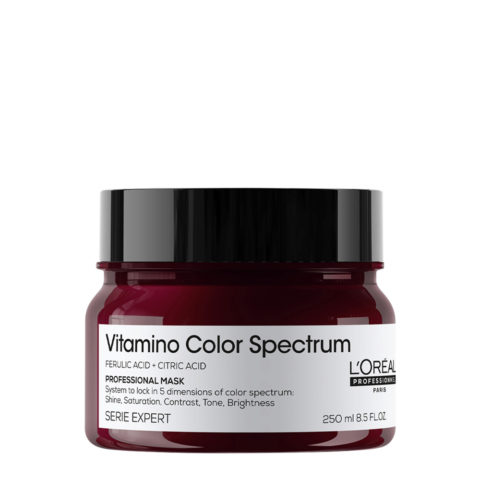 Paris Vitamino Color Spectrum Mask 250ml - mascarilla brillo cabello coloreado