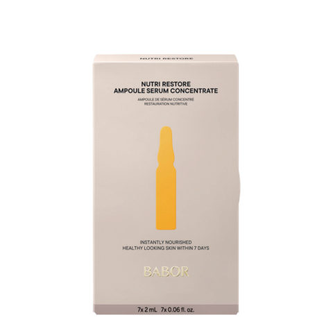 Babor Ampoule Concentrates Nutri Restore 7x2ml - ampollas nutrientes concentradas