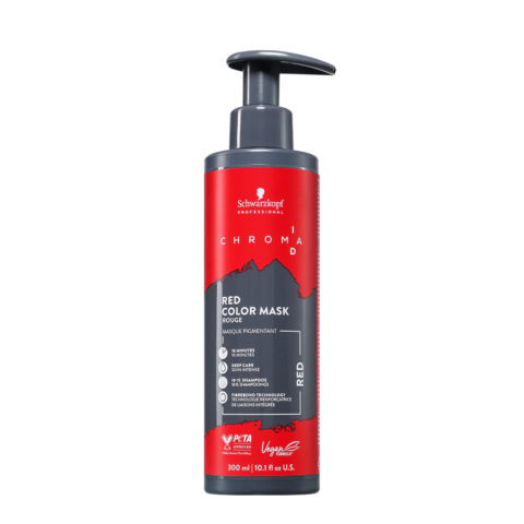 Schwarzkopf Chroma ID Color Mask Red 300ml - mascarilla de color semipermanente