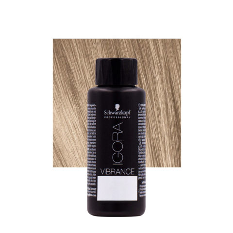 Schwarzkopf Igora Vibrance 9-12 Rubio Muy Claro Cendrè Ceniza 60ml - coloración tono sobre tono