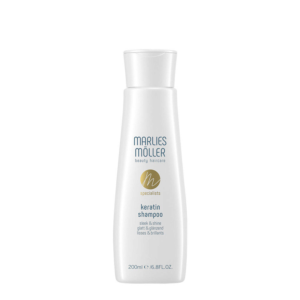 Marlies Möller Keratin Shampoo 200ml - champú reestructurante anti-frizz
