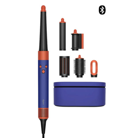 Airwrap i.d. Straight +Wavy Pervinca/Tangerine - cono para cabello liso y ondulado