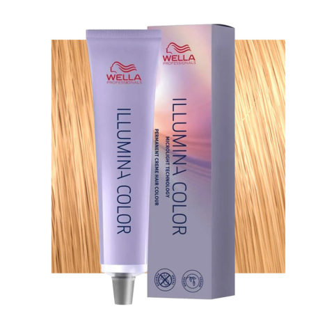 Wella Illumina Color 10/34 Rubio Clarísimo Dorado Rojizo 60ml - coloración permanente