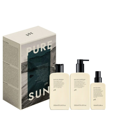 Kit Pure Sun de Ph Laboratories - tratamiento completo para cabello expuesto al sol