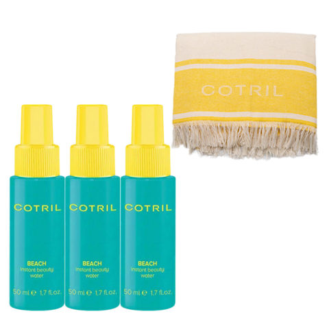 Beach Instant Beauty Water 50ml x 3 pz + Toalla de playa GRATIS
